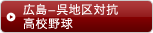 広島ー呉地区対抗高校野球